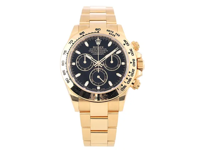 ROLEX, Oyster Perpetual, Cosmograph, Daytona, Chronometer, Ref nr. 116508-0004, Serie nr. 9Q47U483, Cal 4130, Boett nr. 2100, kronograf, herrur, 40 mm, 18K guld, automatisk, safirglas, Oysterlocklänk, viklås (Easylink), Ref nr. 78598-6ZE, totalvikt 206,5 gram, cert, juni 2021, box, ytterkartong.