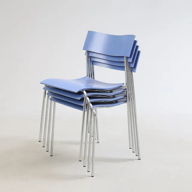 JOHANNES FOERSOM & PETER HIORT-LORENZEN. stolar, 4 st, "Campus", Lammhult.