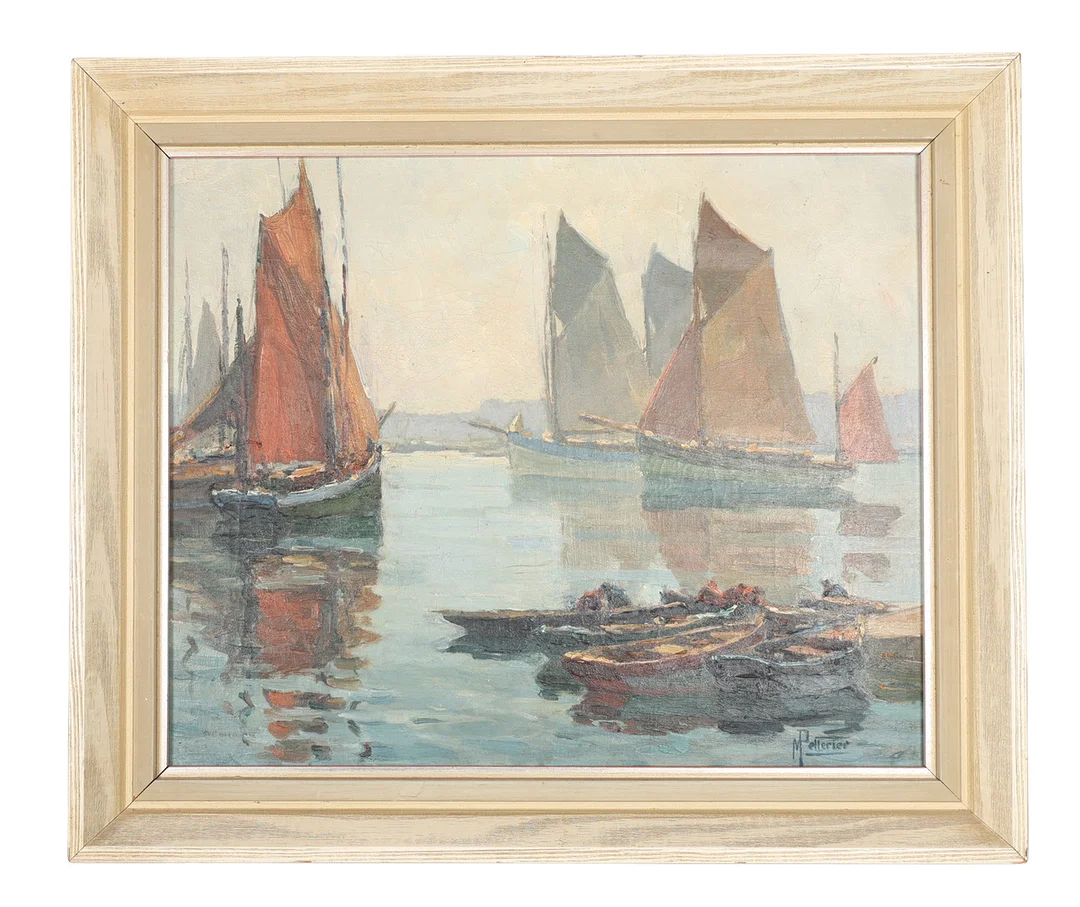 MAURICE PELLERIER, 20TH CENTURY FRENCH SCHOOL. — Paintings — Bishop & Miller