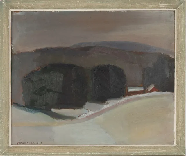 FRITHIOF BERGLUND. "Snö".