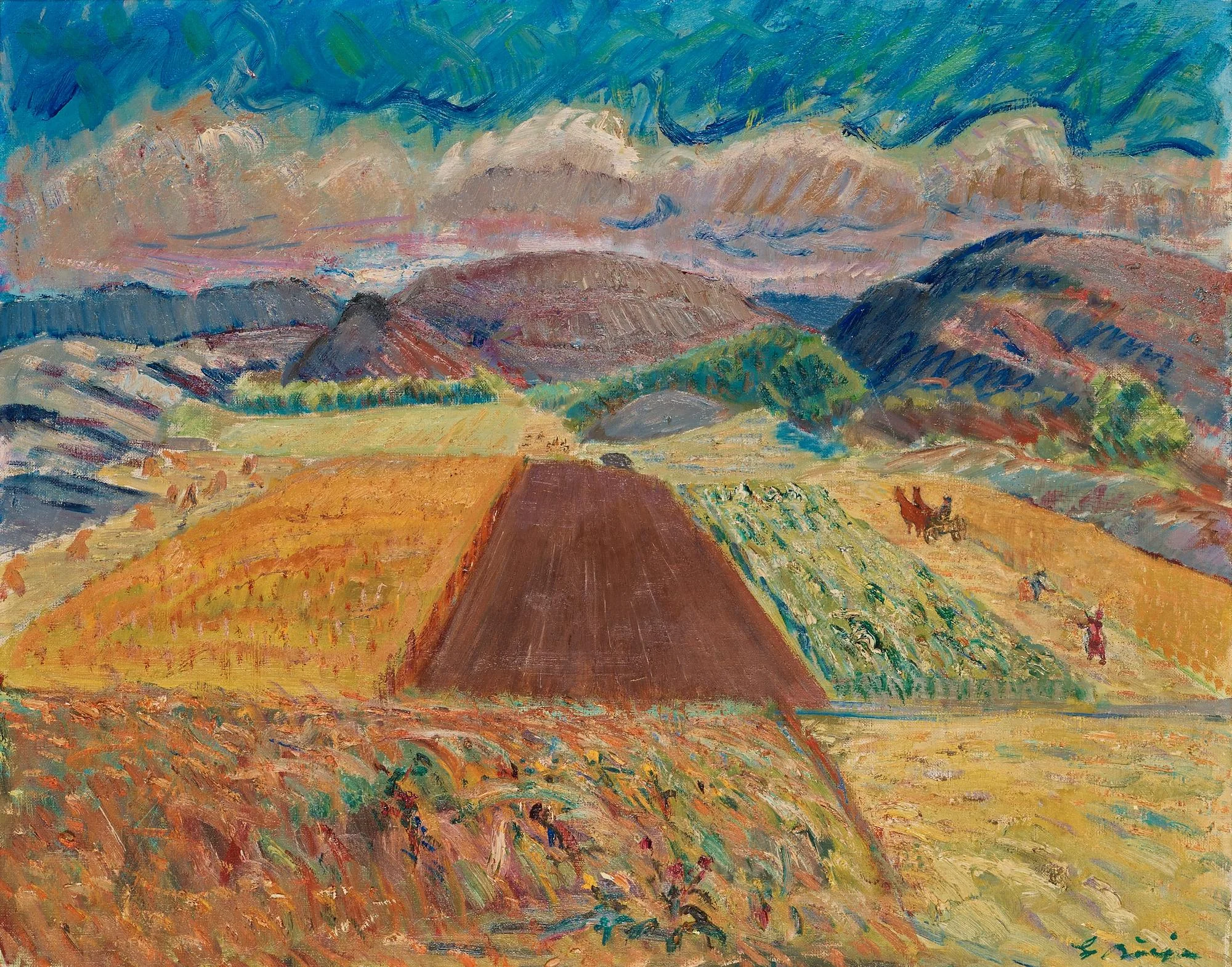 Gideon Börje, "Svenskt landskap". — Bukowskis