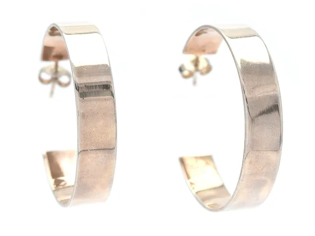 ÖRHÄNGEN, sterlingsilver, Lense Andell, stift, höjd 39 mm, vikt 16,5 g.