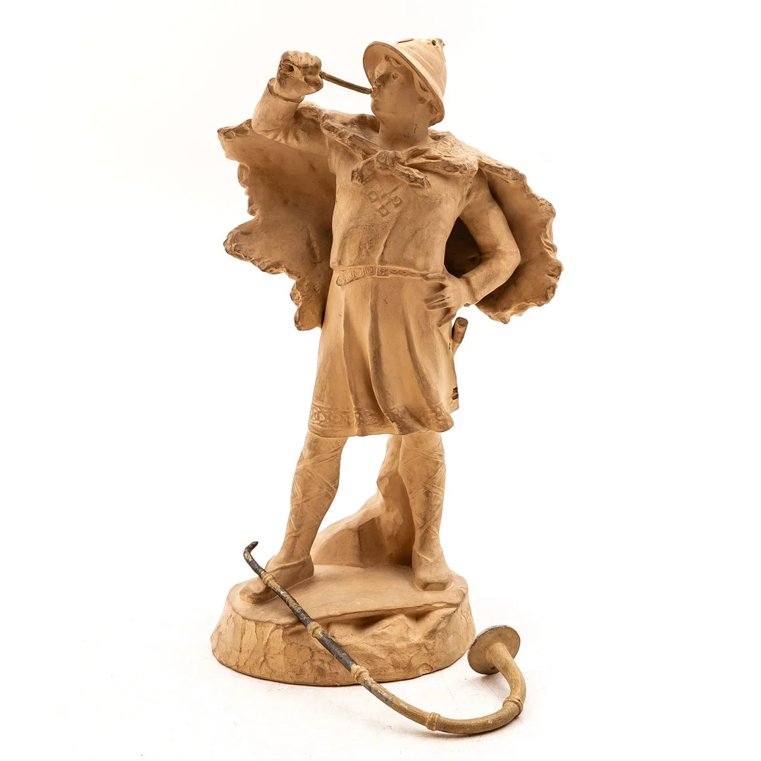 STEPHAN SINDING (1846-1922). efter, figurin, Viking, omkring sekelskiftet. — European — Norrlands Auktionsverk