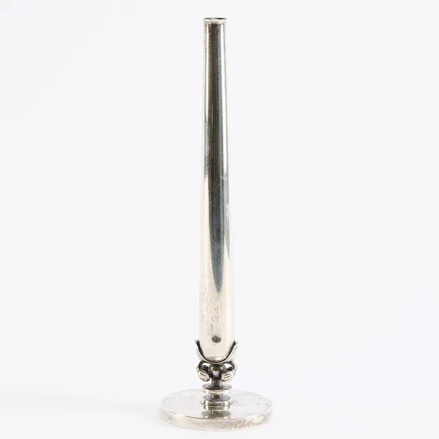 HARALD NIELSEN. Vas, silver, modell 757, Georg Jensen, Danmark, efter 1945.