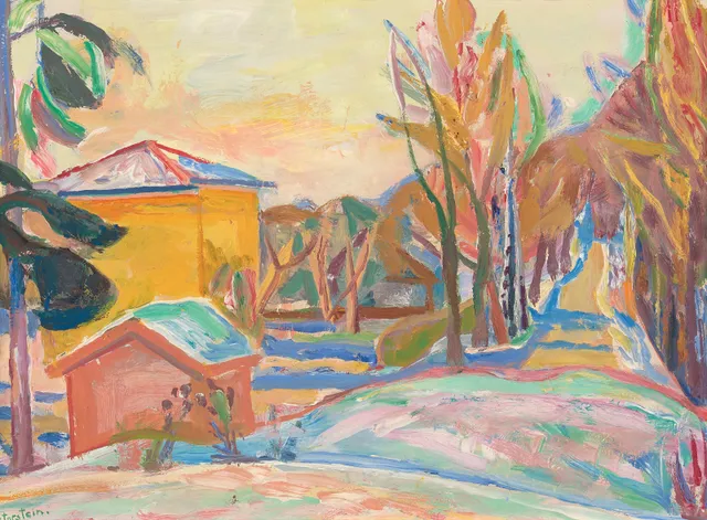 Storstein, Aage — "Sne på Bygdøy" 1958