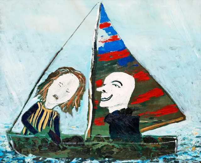 Hans Wigert, "I båten".