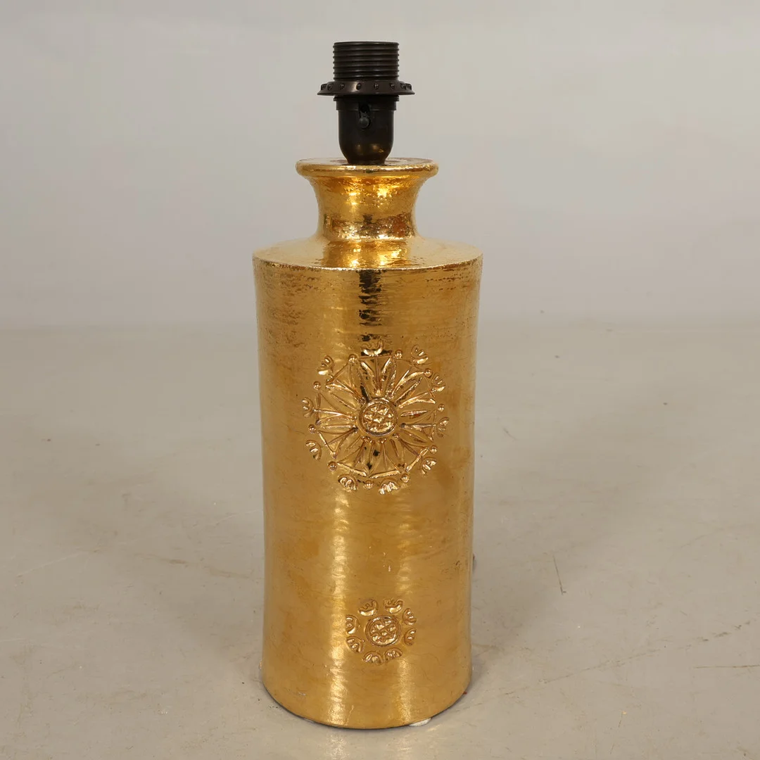 BORDSLAMPA keramik Bitossi Italien. — Table Lamps — Höörs Auktionshall