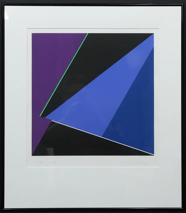 MARC GUYARD. serigrafi, signerad, numrerad 31/90 och daterad 1989.