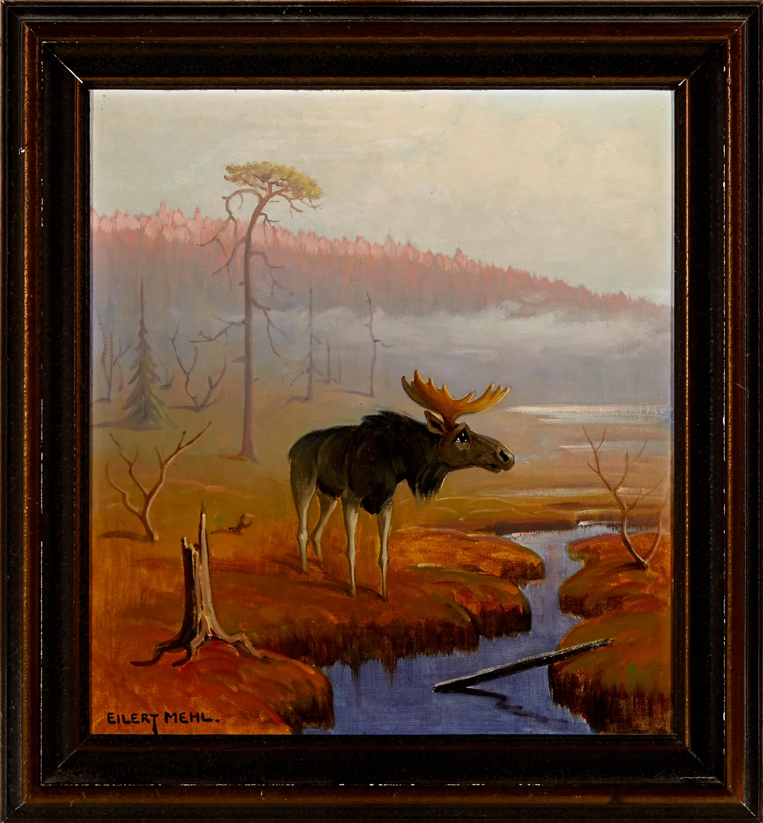 Mehl, Eilert — Morgenstemning — Kunst/Maleri — Blomqvist