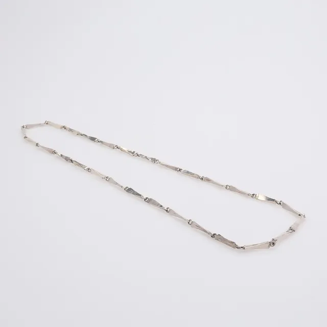 COLLIER, STERLINGSILVER, HORSENS SØLVVAREFABRIKK, DANMARK, 1960-TAL.