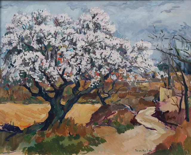 FERRAN MARTÍ. Landscape with trees.
