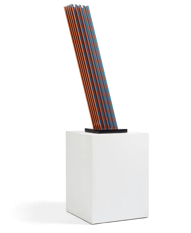 Lars Erik Falk, "Modul skulptur i färg 87".
