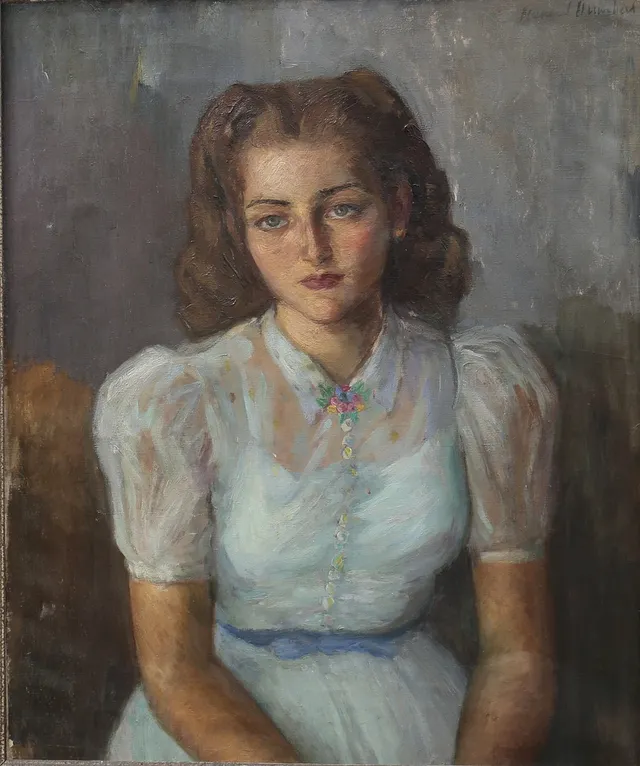 MANUEL HUMBERT ESTEVE. A young woman.