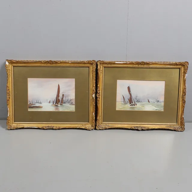 W** A** EARP (1867-1927). MARINE SCENES.