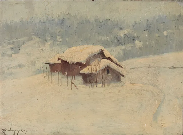Dørnberger, Karl — "Laua mot Solbakken" 1907