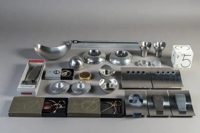 Samling Georg Jensen effekter af stål m.m. (23)