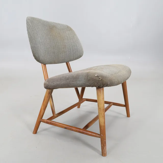 ALF SVENSSON. Fåtölj, "TeVe" Studio, Bra bohag, Ljungs Industrier Malmö, 1950-tal.