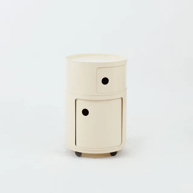 ANNA CASTELLI. Förvaringsmöbel "Componibili", Kartell.