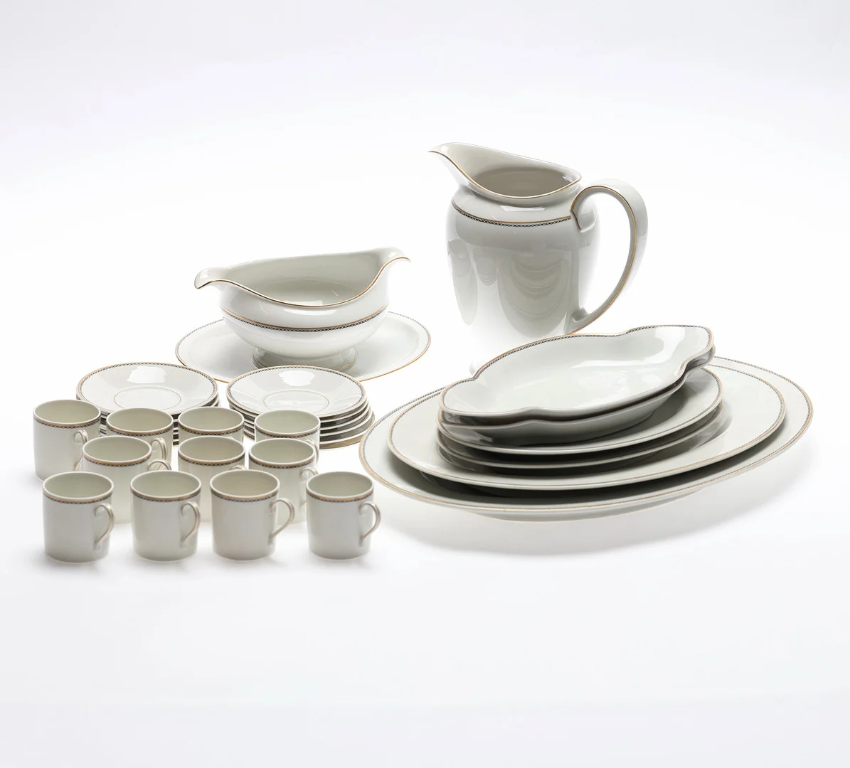 MATSERVIS. 81 delar, Rosenthal, Tyskland. — European — Gomér & Andersson Jönköping