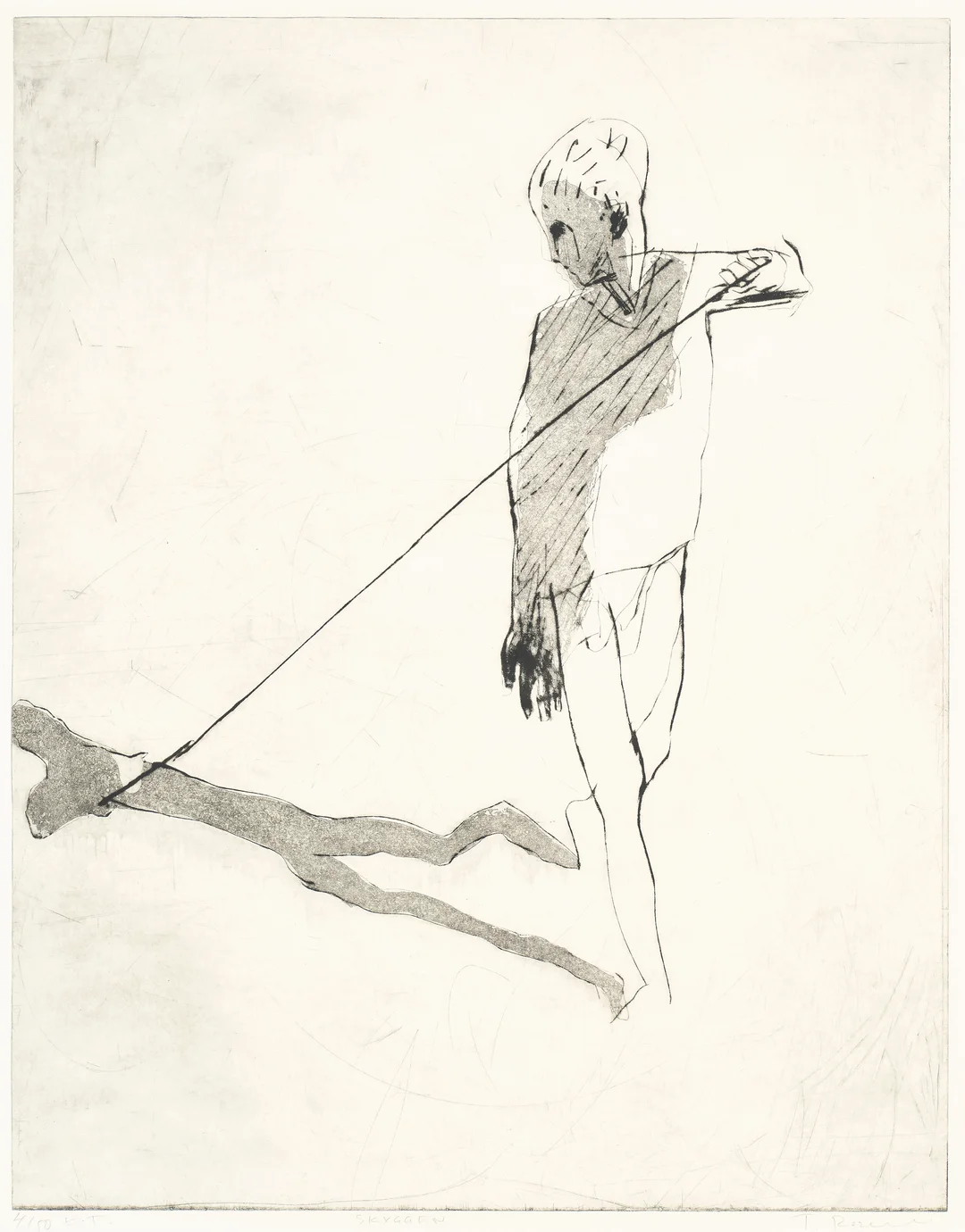 Resell, Terje — "Skyggen" — Kunst/Grafikk — Blomqvist
