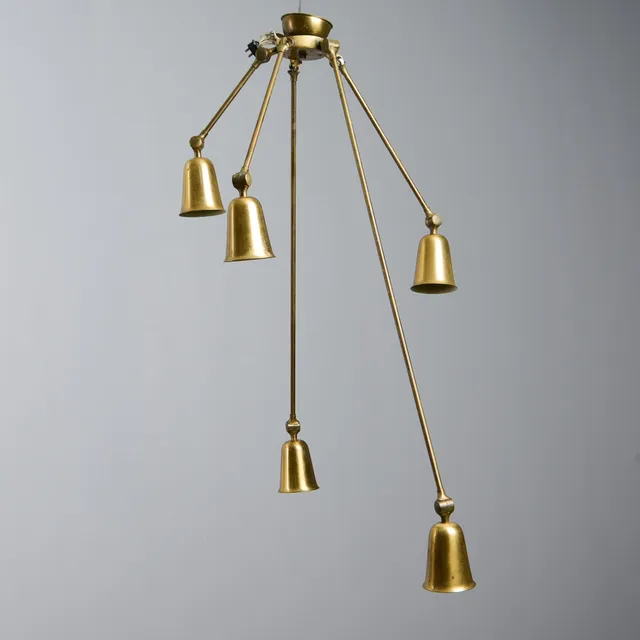 TAKLAMPA, Swedish Modern, okänd formgivare, ca 1950-tal.