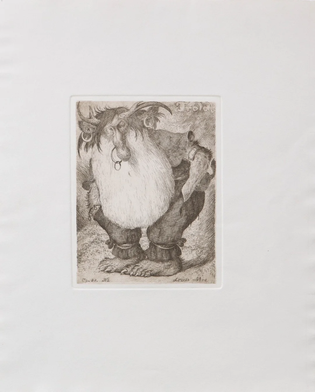 Louis Moe. Trold, op. 88 — Paintings and sculptures/Prints and photography — Lauritz