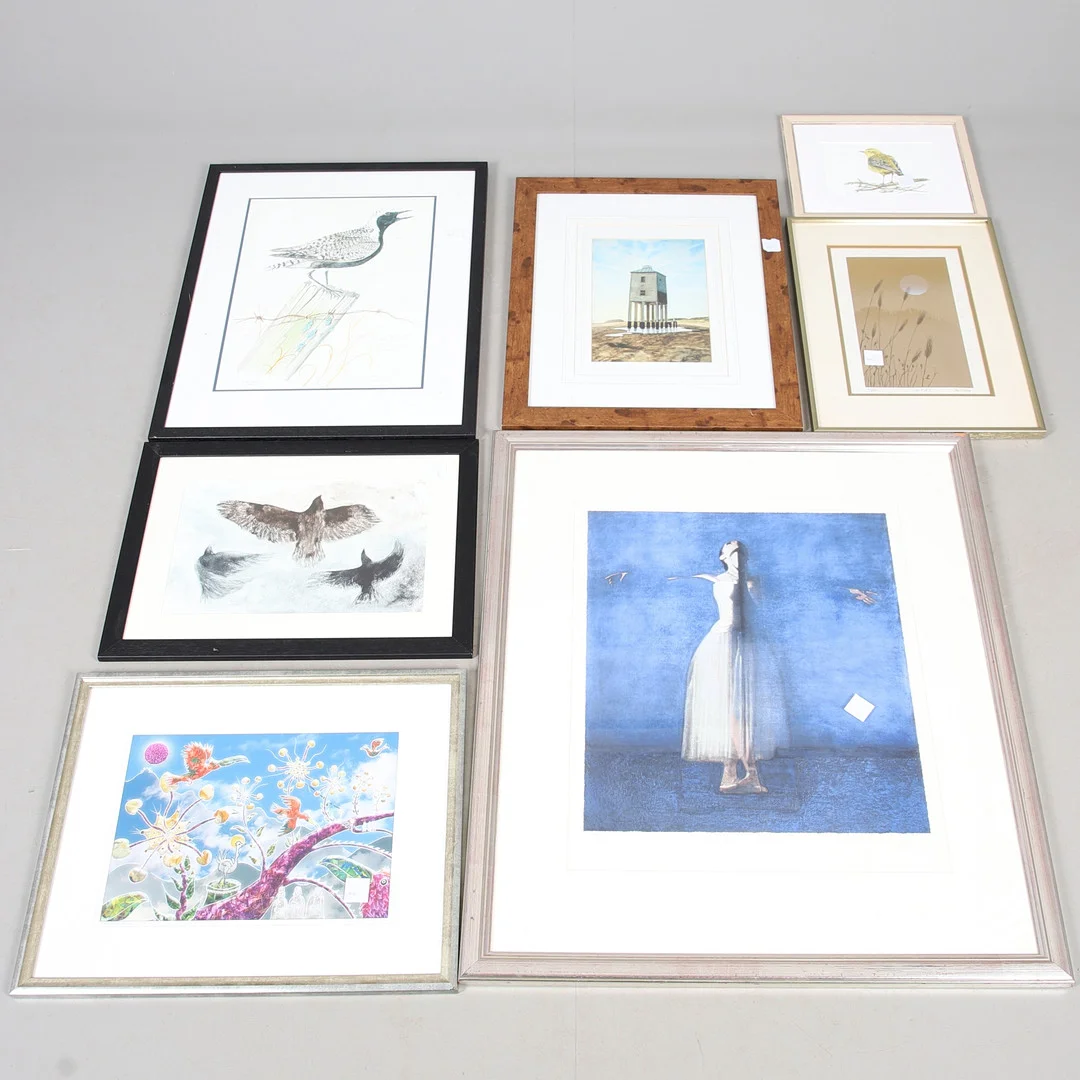 ASSORTED PENCIL SIGNED LIMITED EDITION PRINTS. — Engravings & Prints — Lawrences Auctioneers