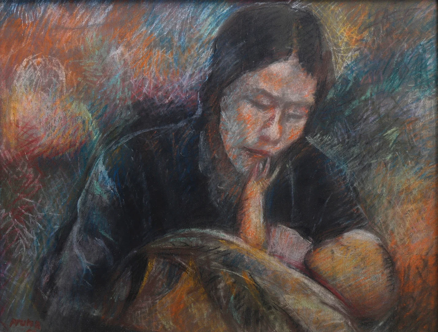 ATTRIBUTED TO PERE PRUNA. Maternity. — Drawings — Balclis