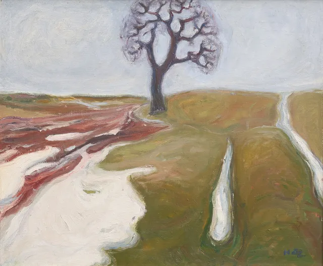 FELIX HATZ. "TÖVÄDER", SIGNERAD.