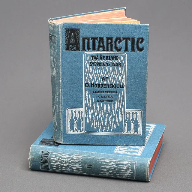 BOK, 2 volymer, Antarctic, O. Nordenskjöld, Stockholm 1904.