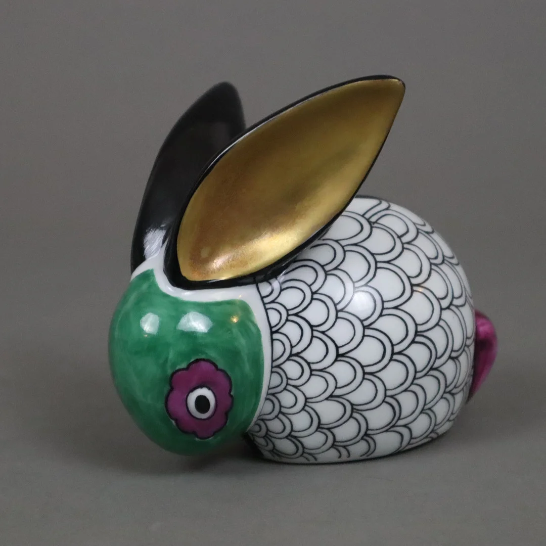 - "HASE" - Manifattura Artistica Le Porcellane, Italein, Porzellan. — European — Auktionshaus Blank