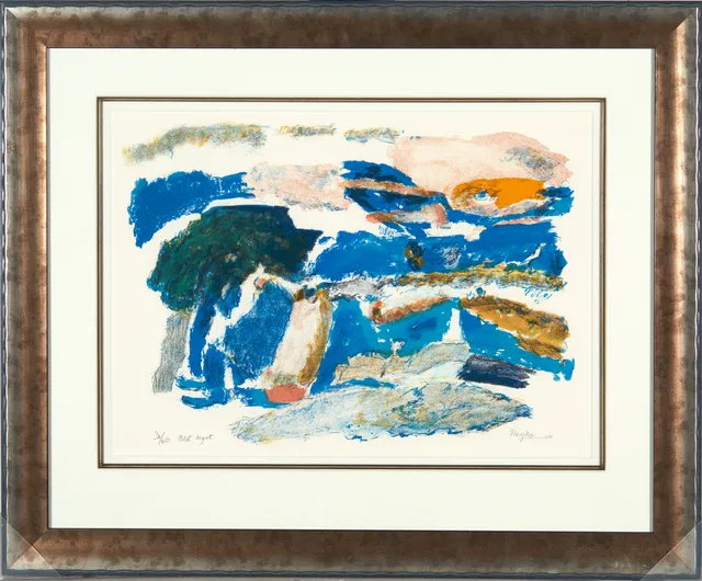 Nesjar, Carl — "Blå kyst" 2004