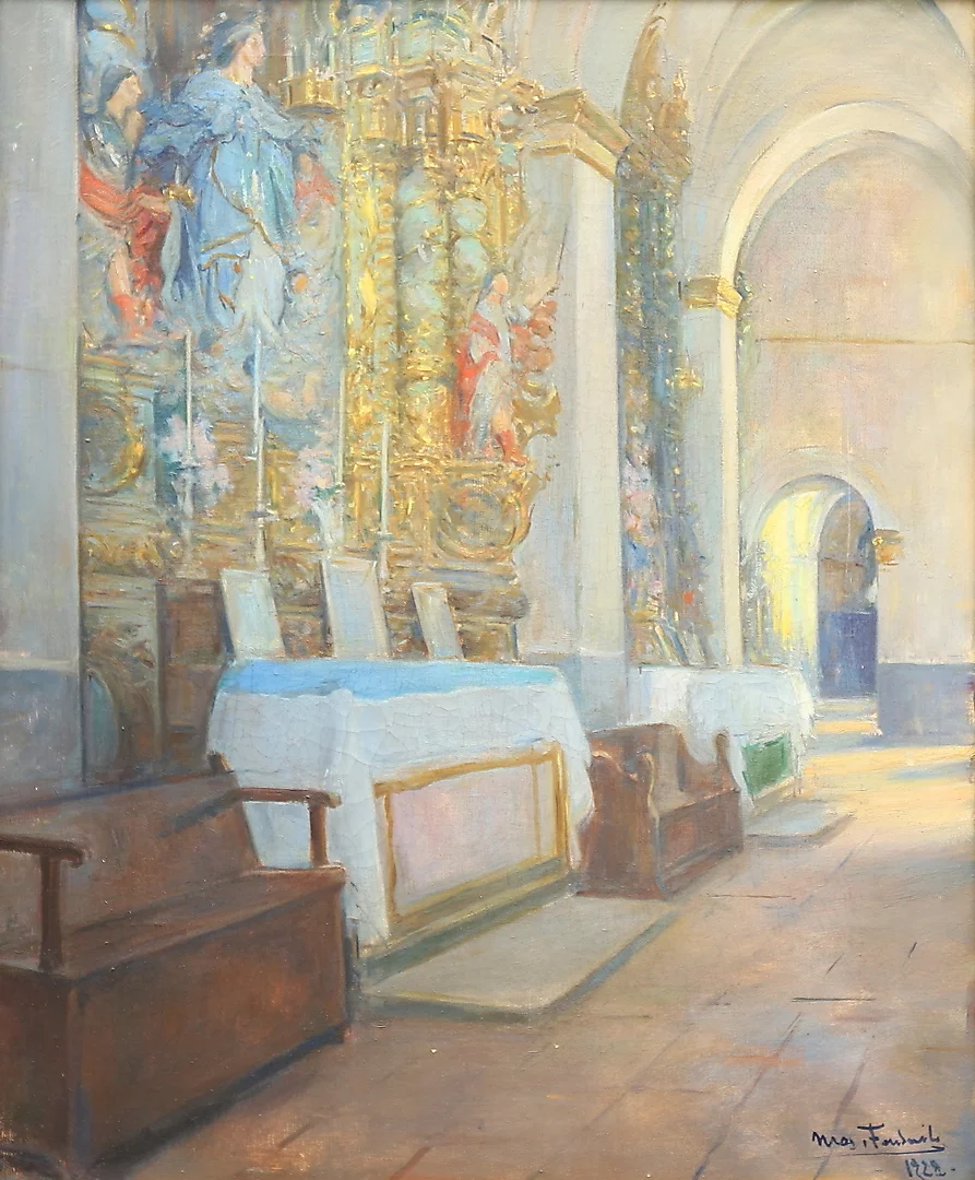 ARCADI MAS I FONDEVILA. Altarpiece of Sitges. — Paintings — Balclis