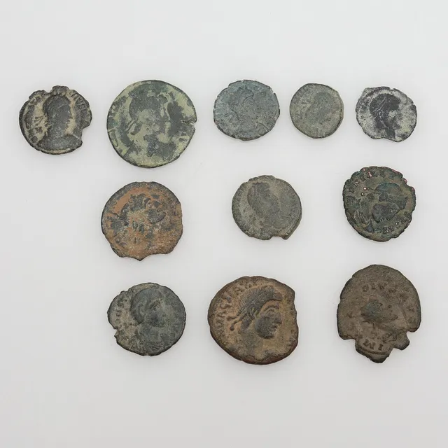 11 ST ROMERSKA BRONSMYNT 2-300-TAL.