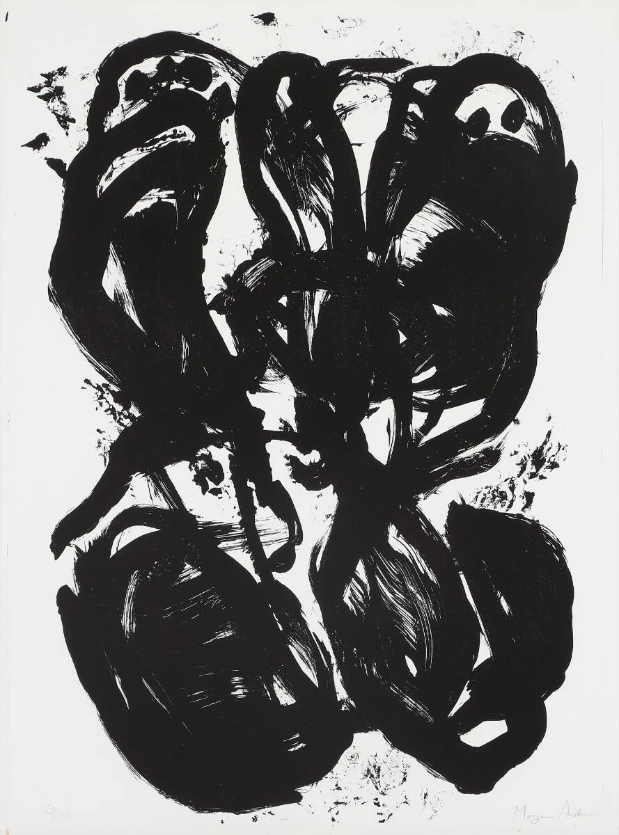 Untitled. Signed by Mogens Andersen, 20/50. Lithograph. Sheet size 76×56.5 cm. Unframed. — Modern Prints/Modern art — Bruun Rasmussen