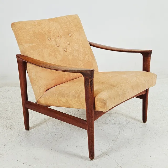 INGE ANDERSSON. Fåtölj, "Oslo", Bröderna Andersson, Ekenässjön AB, 1960-tal.