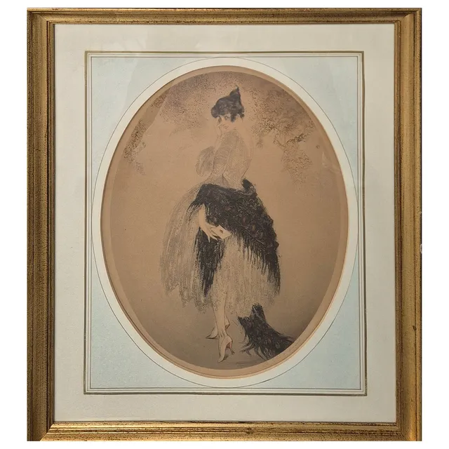 LOUIS ICART. LA LETTRE.