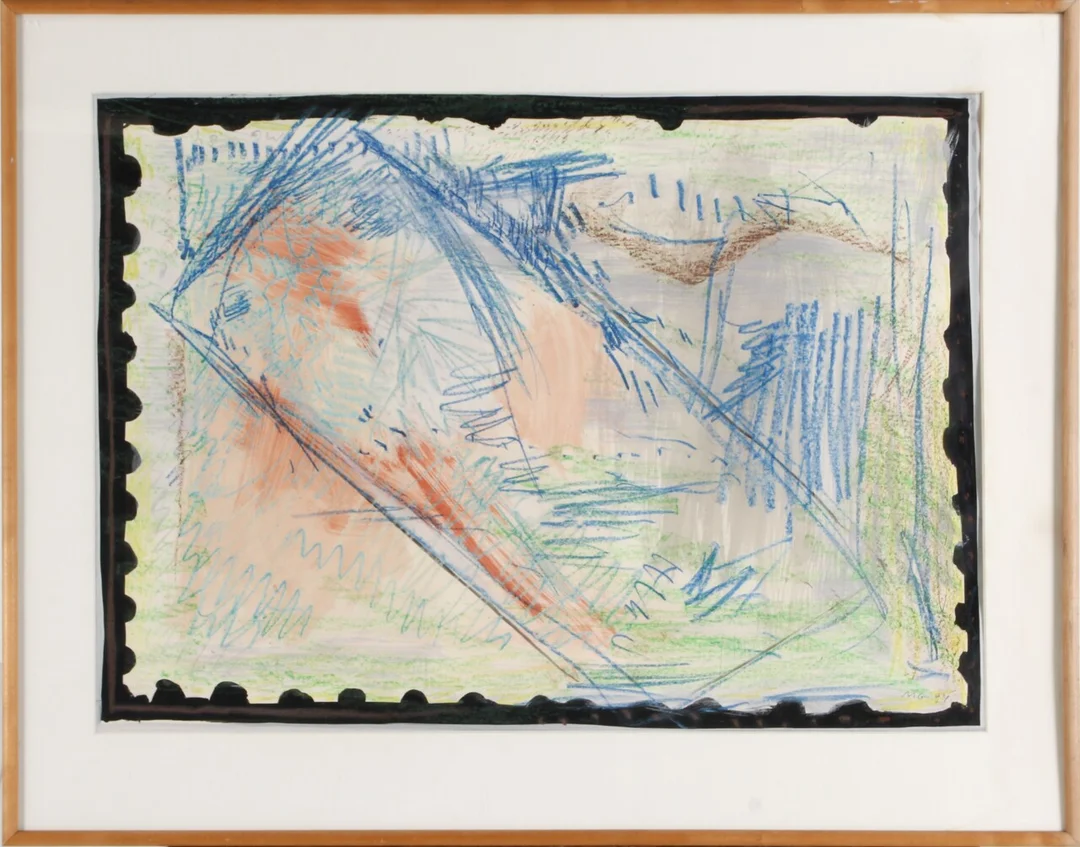 Mogens Gissel. Composition — Paintings and sculptures/Modern pictorial arts — Lauritz