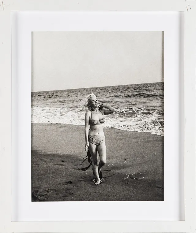 GEORGE BARRIS. Marylin Monroe, fotografi, certifikat à tergo Chuck Murphy One West Publishing.