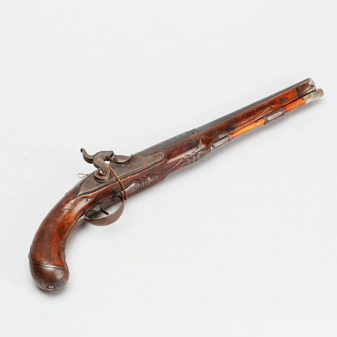 SLAGLÅSPISTOL, 1700-tal. — Guns & Rifles — Göteborgs Auktionsverk
