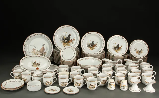 Mads Stage. Jagtstellet. Kaffe- & middagsstel (104)