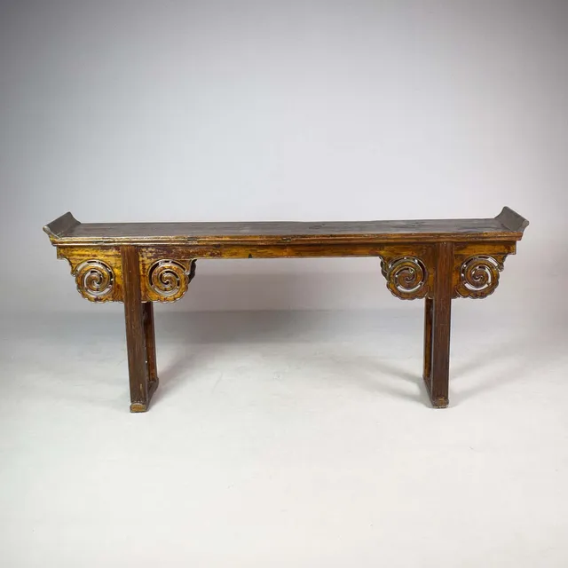 CHINESE SCRIBES TABLE.