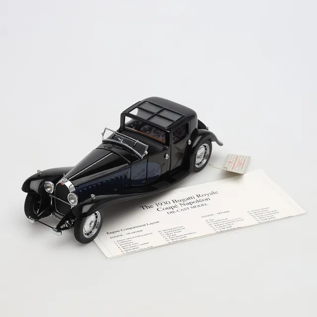 MODELLBIL, Bugatti Royale Coupé Napoléon 1930, 1.24, Franklin Mint.