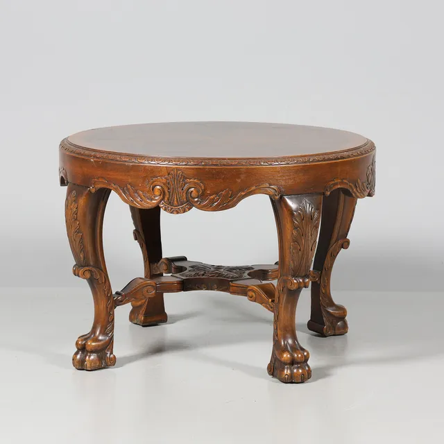 SOFFBORD, chippendalestil, 1900-tal.