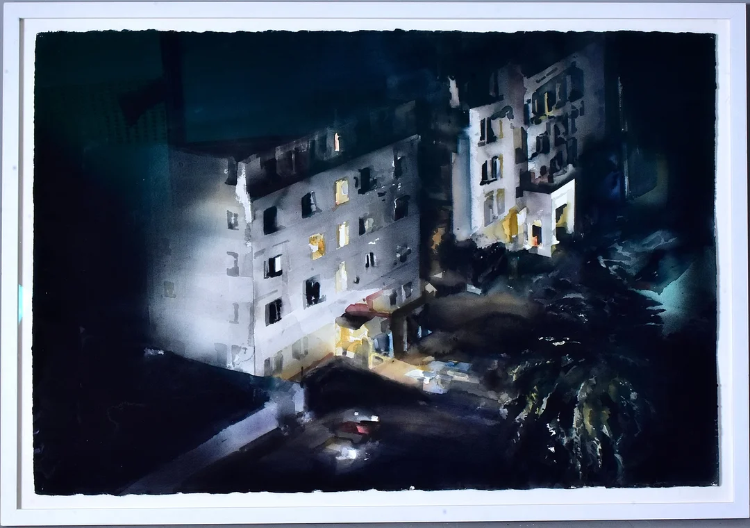 LARS LERIN. Akvarell. — Paintings — Halmstads Auktionskammare