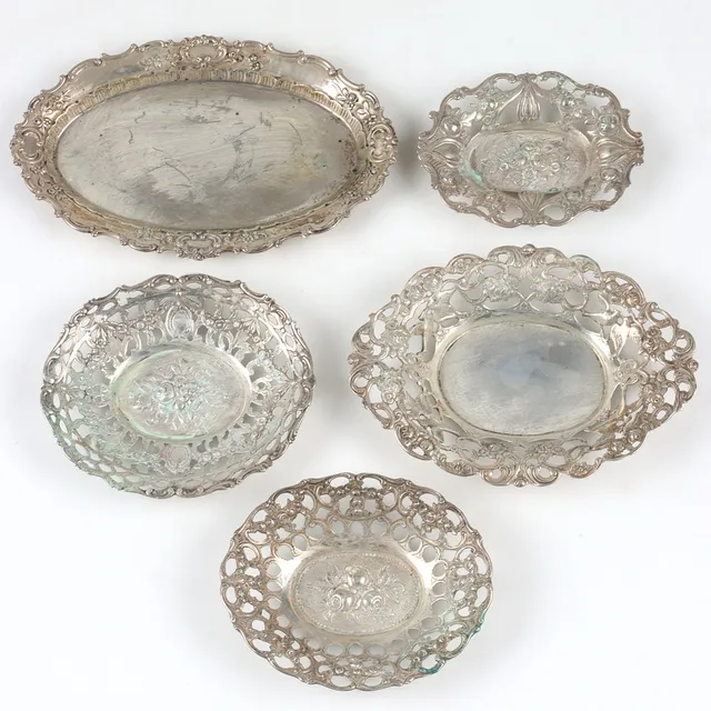 FAT, 5 st, silver, 1900-tal.