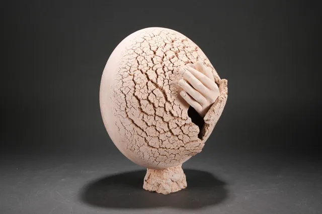 Ubekendt kunstner. Skulptur af terrakotta