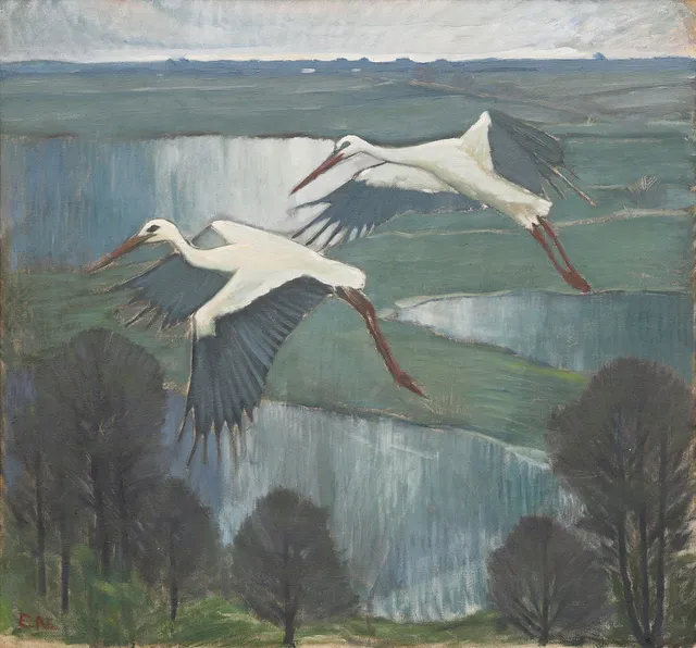 ERNST NORLIND. Olja på duk, signerad EN, a tergo daterad Malmö 1920.