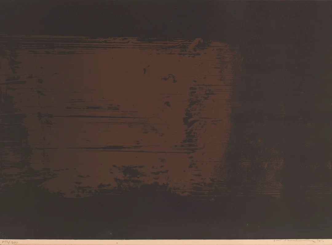Strømme, Olav — "Orgel Finale" 1975 — Kunst/Grafikk — Blomqvist