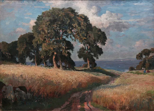 VIGGO PEDERSEN. Landscape.